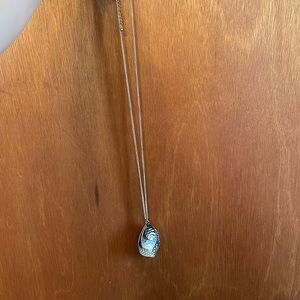 Long statement necklace